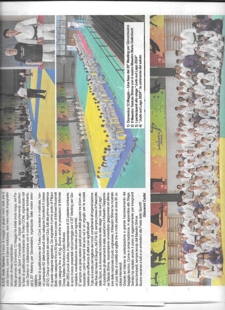 Storia Asd Judo Sarnico - anni 2000