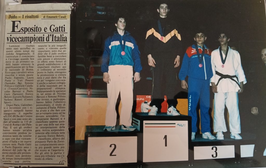 Storia ASD Judo Sarnico - i Successi anni 90